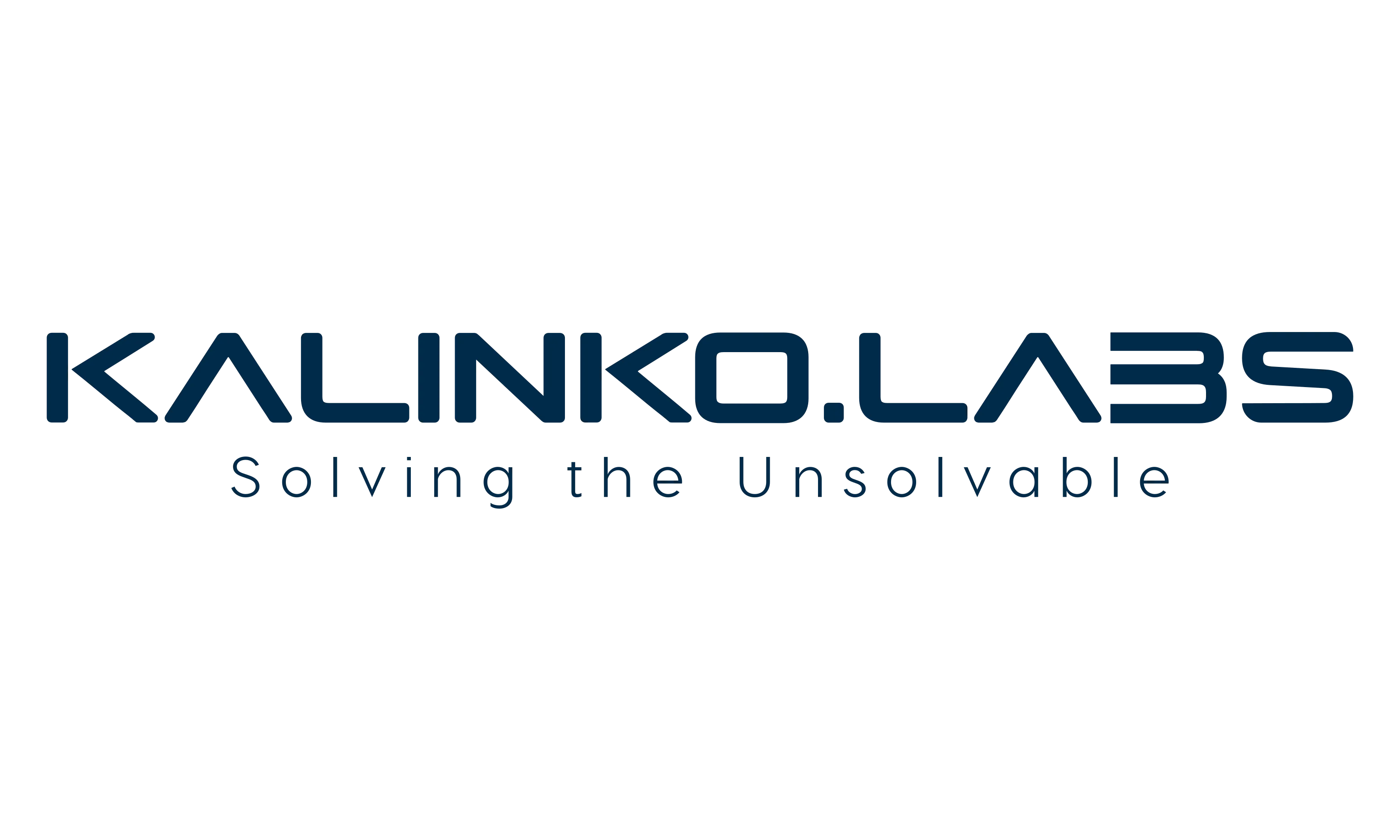Brand logo of kalinko labs - we solve what others can't